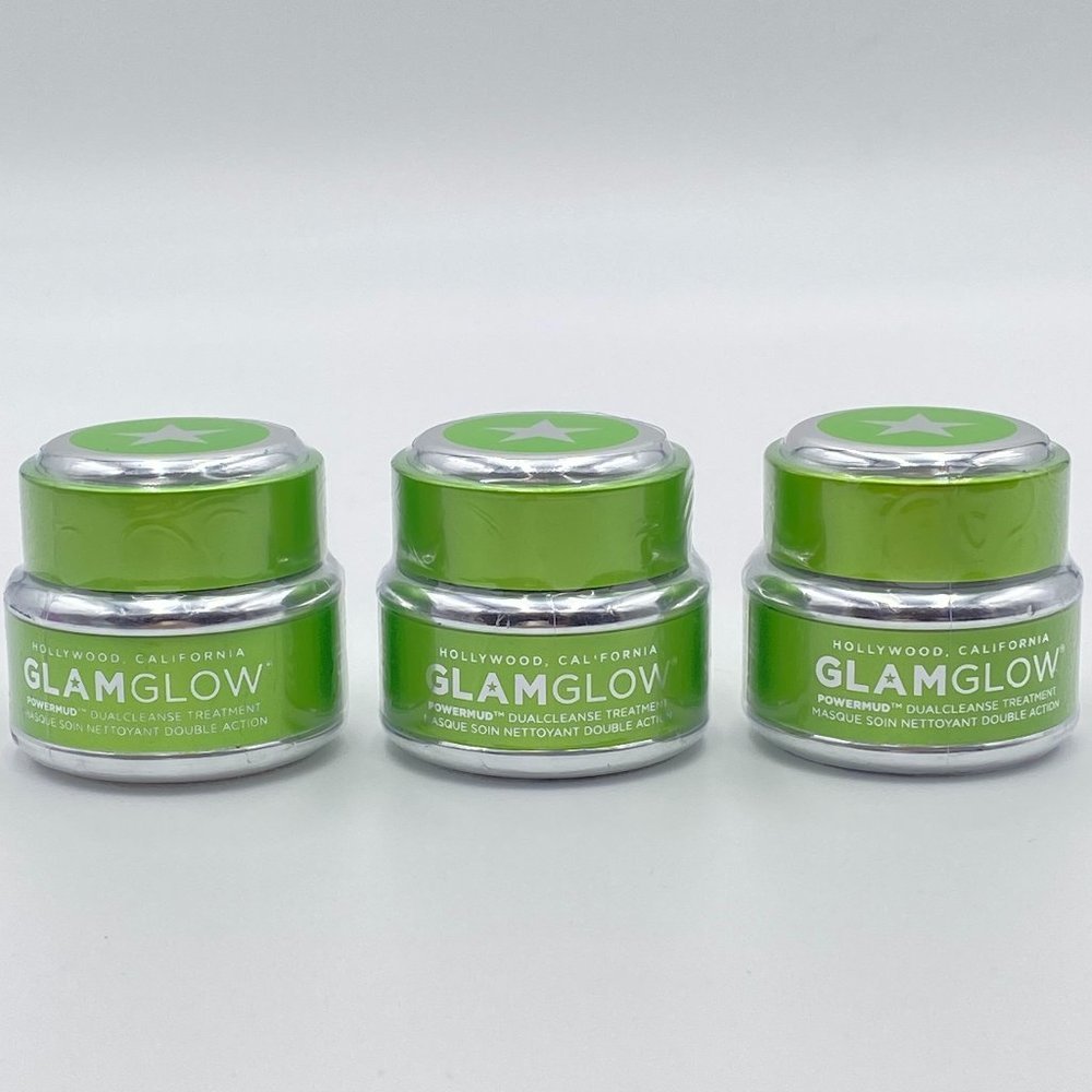 3 GLAMGLOW Power Mud Dual Cleanse Treatment